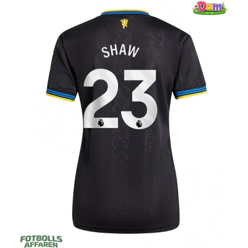 Manchester United Luke Shaw #23 Tredje Tröja Kvinnor 2025-26 Kortärmad